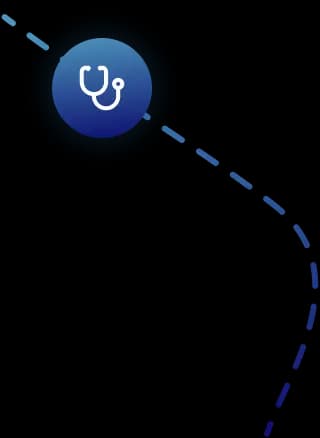 stethoscope and lines image